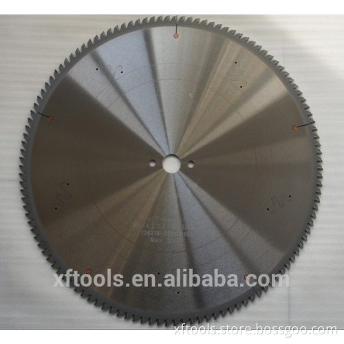 550x4.4/3.7x30x120T hukay tct saw blade for cutting aluminum profile